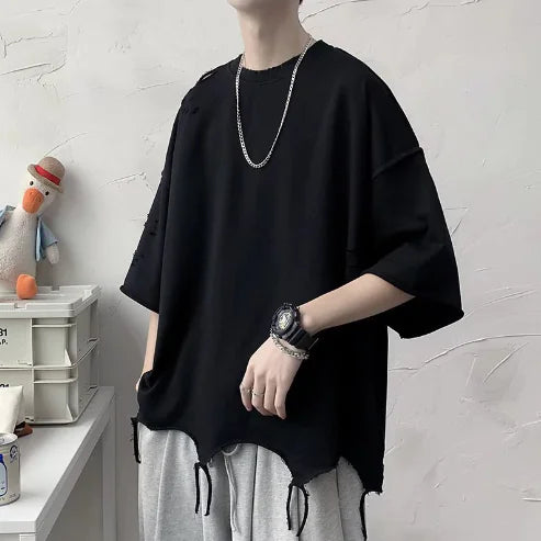 Oversized Stressed Shirt