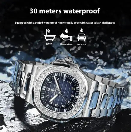 CEO Iced Quartz Watch