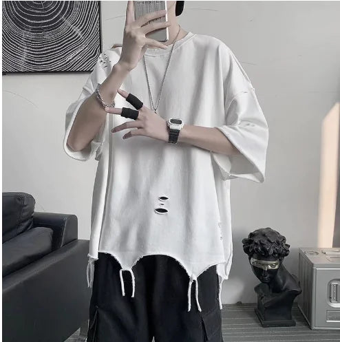 Oversized Stressed Shirt